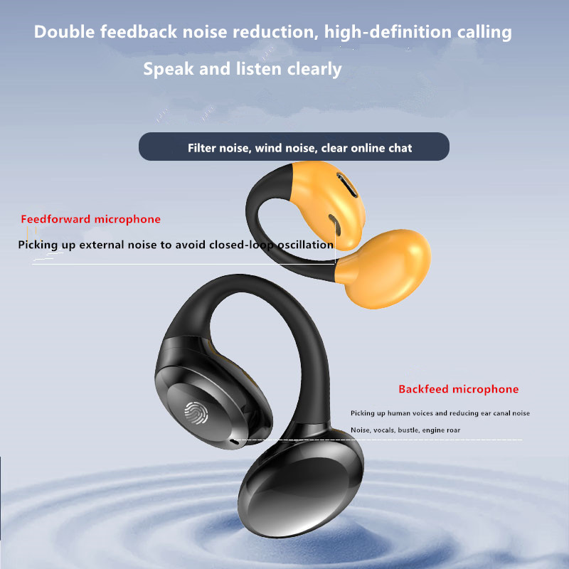 New GD06 Bluetooth headset wireless sports business model ear-mounted single-ear external sound OWS headset cross-border wholesale