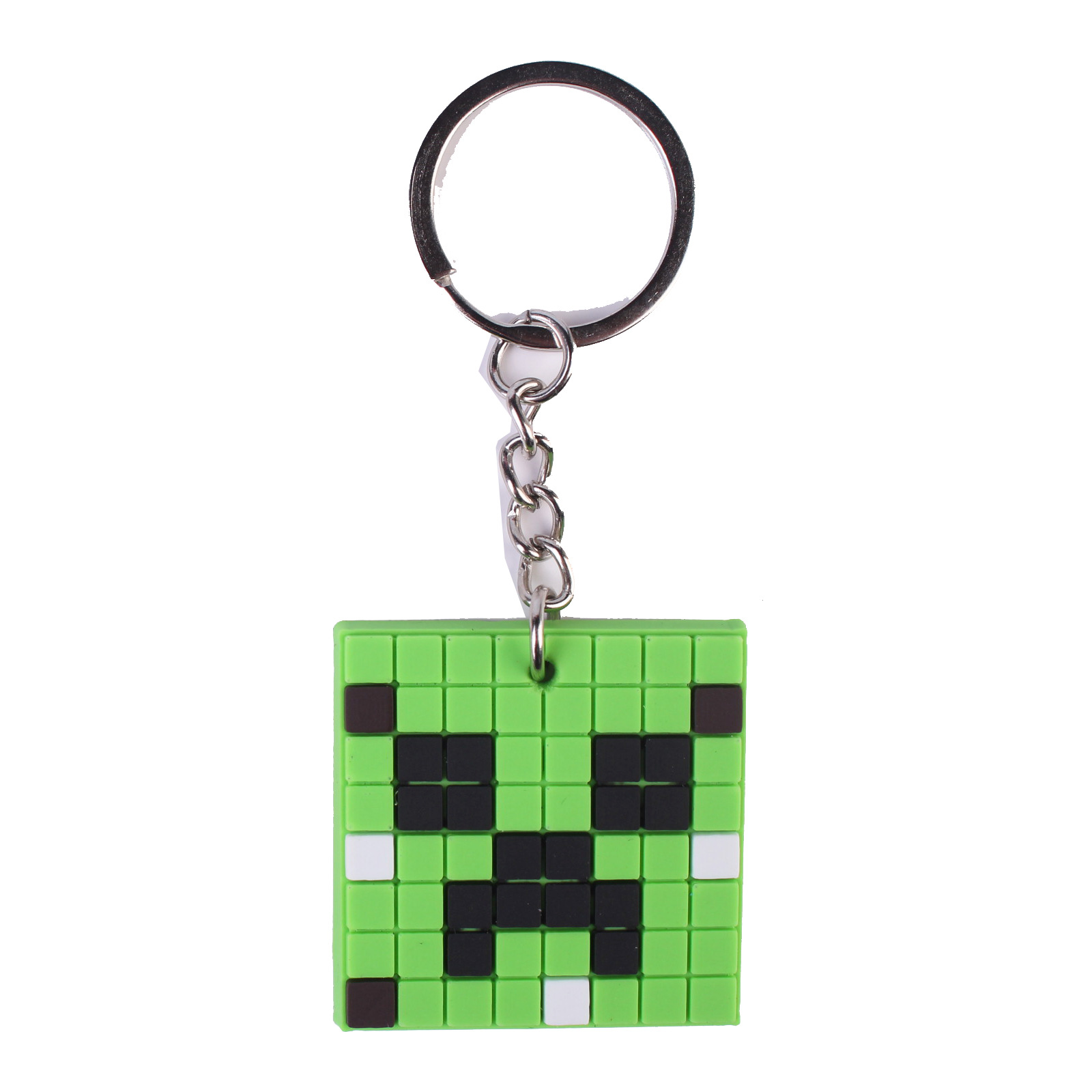 Square Mai Block Keychain Schoolbag Pendant PVC Accessories Gift Bag Amazon AliExpress Hot Wholesale