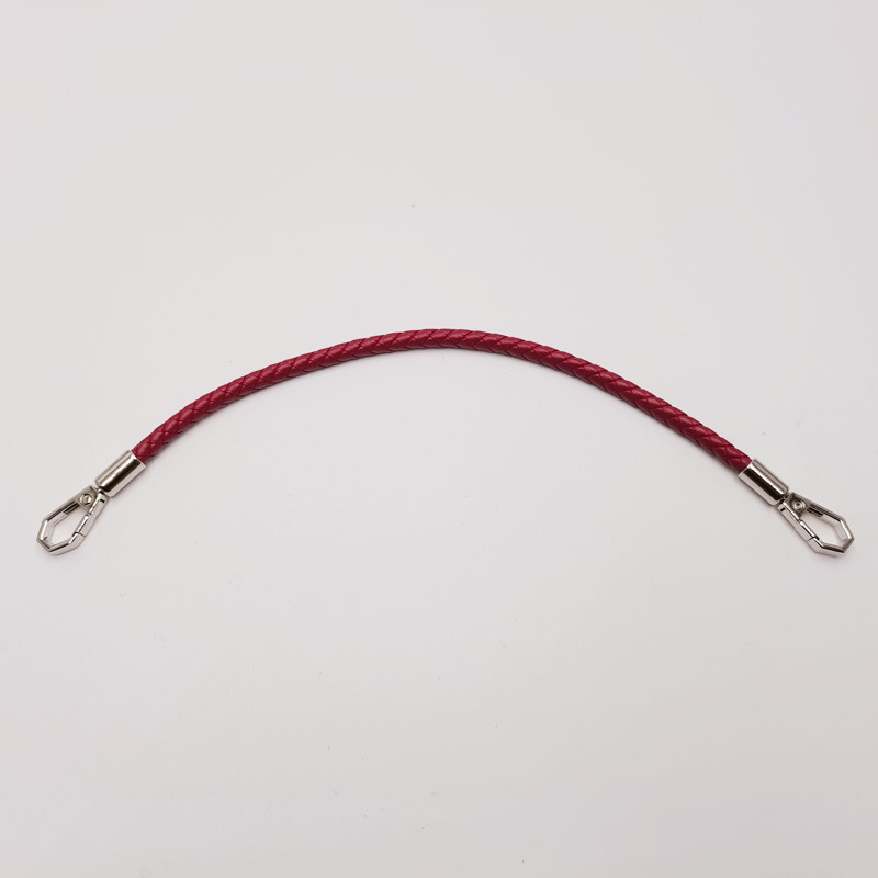 Wine red silver hook