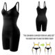 European and American Cross-border Body-Shaping Jumpsuit Skims Body-Shaping Jumpsuit Adjustable Large-size Jumpsuit Tight Hip-lifting