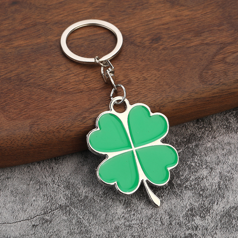 Брелок Lucky Clover большой зеленый лист креативный подарок кулон брелок автомобильный брелок