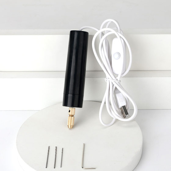 Miniature Household Mini Electric Drill Electric Grinder Small Handheld Jade Polishing and Engraving Tools Electric Sanding Machine Cutting