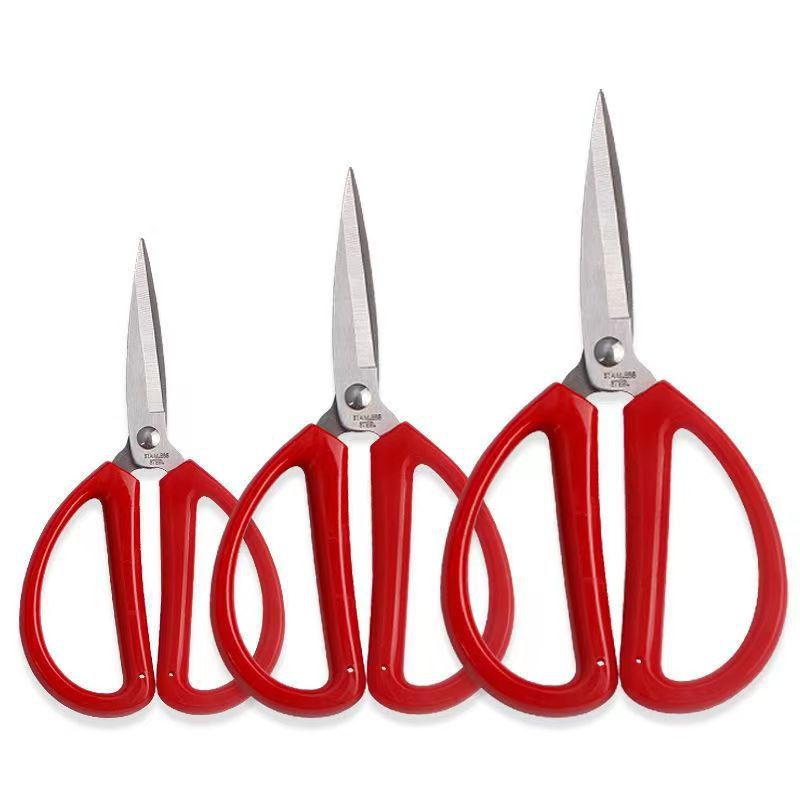 in stock household scissors stainless steel strong shear student scissors tailor scissors unpacking express unpacking art scissors wholesale