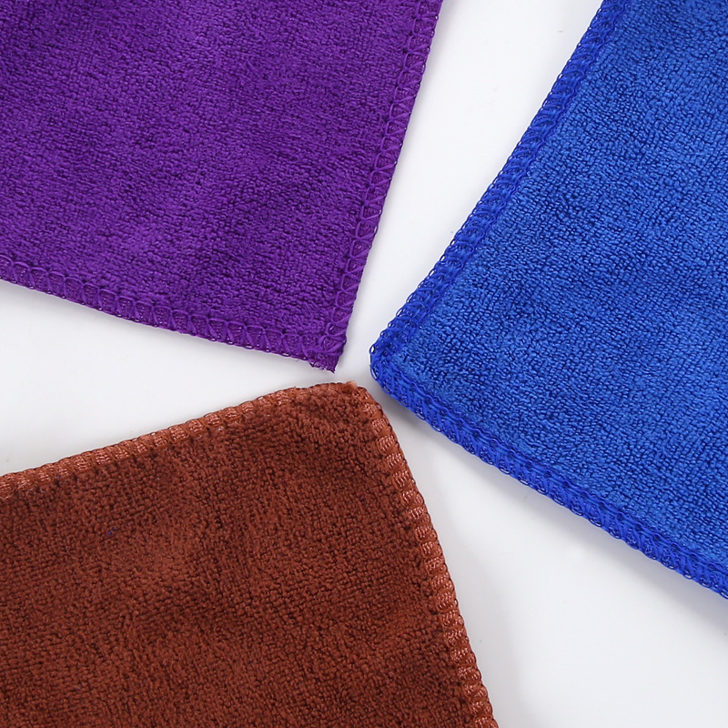 Microfiber car wash towel thickened absorbent car towel housekeeping cleaning towel rag glass housekeeping towel