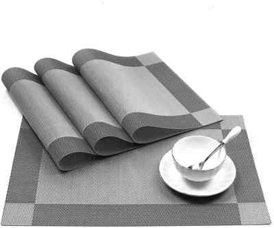 Strictly selected table mat heat insulation mat diagonal frame series PVC table mat DIY cutting wash-free waterproof table mat western restaurant