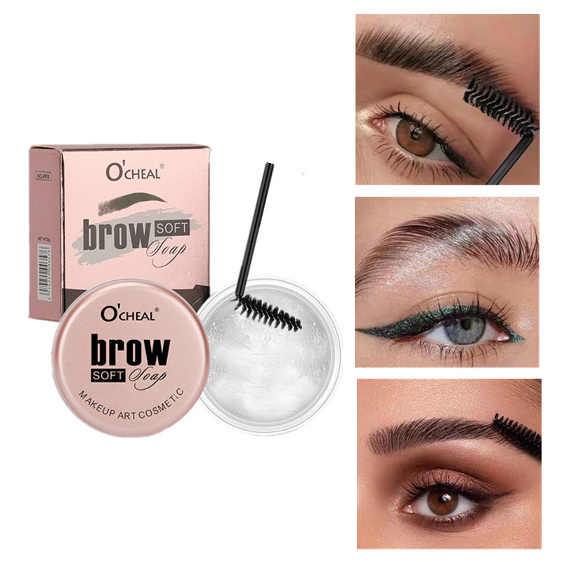 OCHEAL European and American  foreign trade Wild Eyebrow Cream natural shaping liquid transparent colorless gel Shaping eyebrow soap eyebrow gel