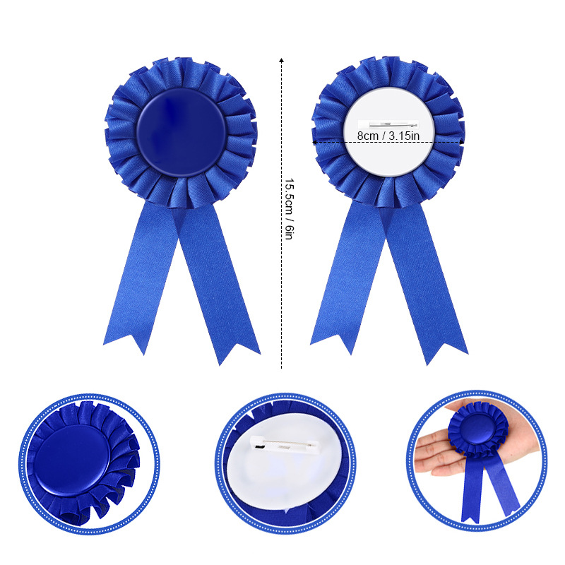 Badge tinplate blank lace badge of honor birthday badge party party decoration supplies wholesale