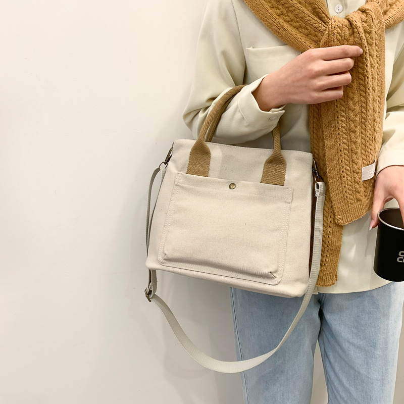 Women's Handbag New Style Western Style Simple Fashionable Crossbody Handbag Large Capacity Commuting Casual Shoulder Nylon Bag