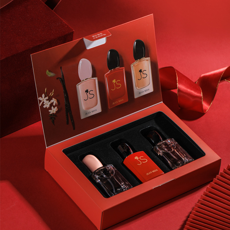 Small town Yixiang Red love women's perfume suit wholesale 520 Valentine's Day gift cheap perfume gift box - ShopShipShake