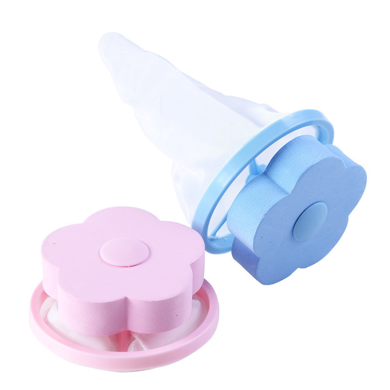 Washing Machine Floating Filter Bag Hair Filter Cleaning Ball Decontamination Bathroom Hair Removal Laundry Cleaning Ball