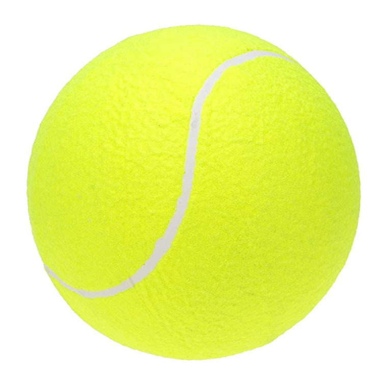 9.5 inch tennis 24cm inflatable tennis pet toy ball training ball ten times happy ball manufacturers wholesale