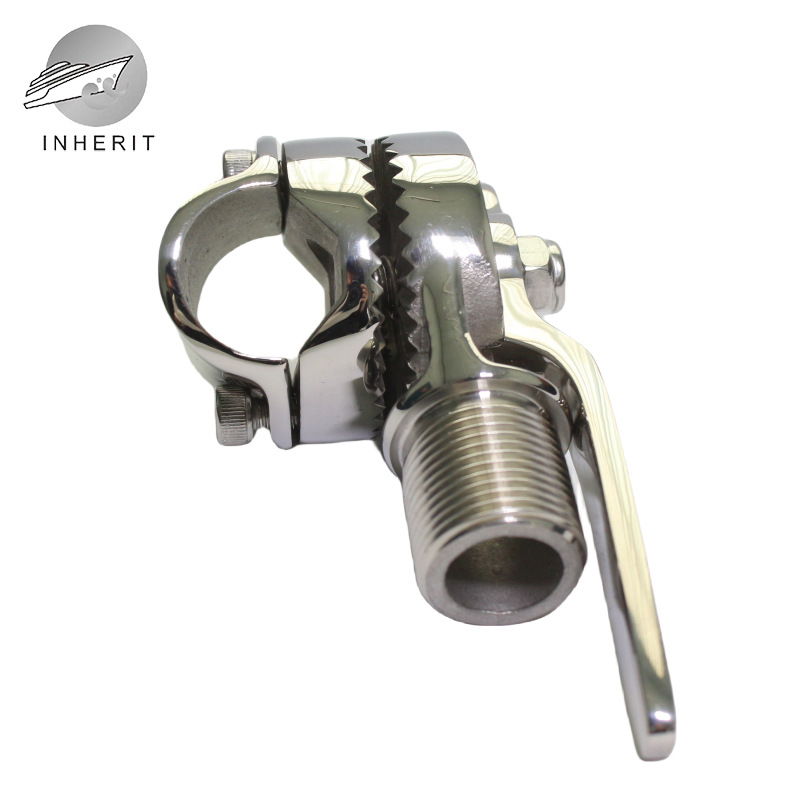Cross-border hot sale pipe clamp type antenna base connector satellite antenna base marine yacht walkie-talkie antenna base