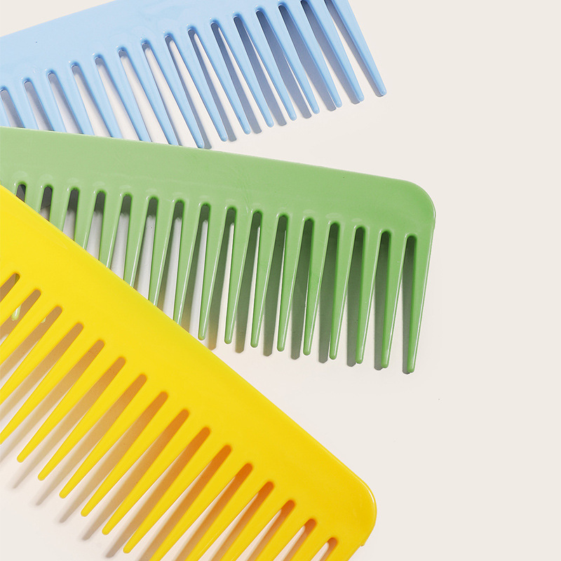 Amazon hot new style Shunfa styling easy cleaning hairdressing tools anti-static not hurt hair wide tooth massage comb