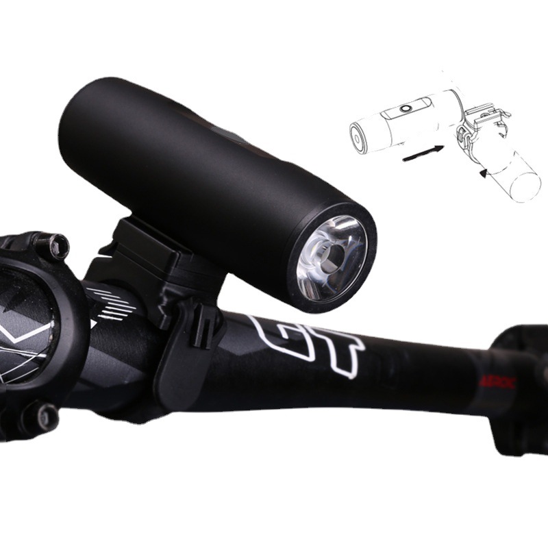 New riding equipment mountain bike USB rechargeable headlights cycling lights flashlight outdoor sports bicycle lights