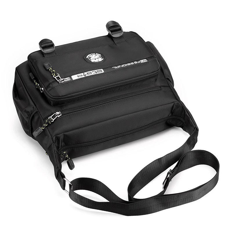 600D Men's Bag Oxford Cloth Shoulder Bag Crossbody Bag Casual Men's Backpack Business Briefcase Durable Business Bag