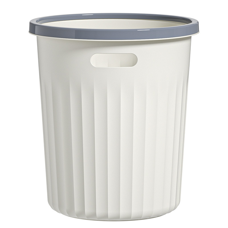 ins style household trash can high-looking kitchen large trash basket simple toilet toilet pressure ring paper basket