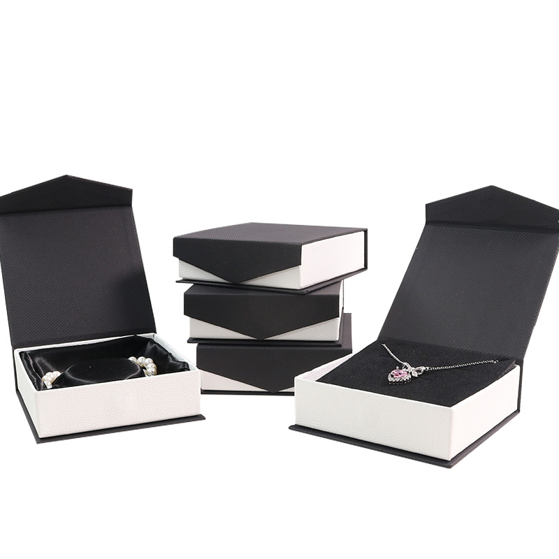 Magnet Box Jewelry Box Wholesale Buddha Beads Gift Box Crystal Jewelry Box Storage Bracelet Bracelet Jewelry Flip Box