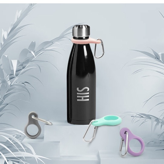 Outdoor Mountaineering Water Bottle Hanging Buckle Creative Mountaineering Silicone Water Bottle Buckle Sports Water Bottle Buckle Portable Coke Water Bottle Buckle