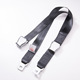 Double aircraft buckle-free buckle