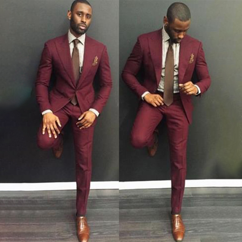 Wine red (top + pants)