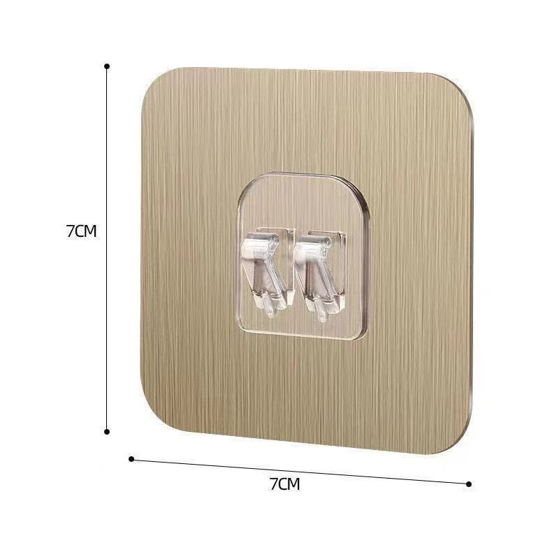 7x 7 brushed single claw buckle