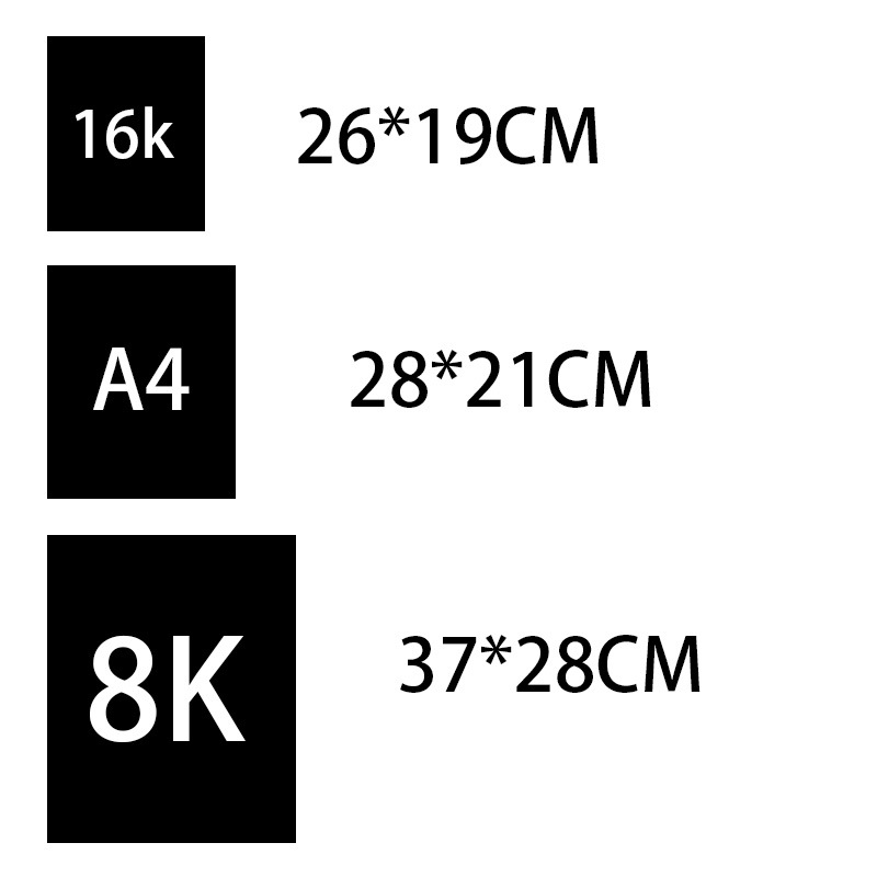 Meike factory direct selling children's colorful scraping paper thickened A4 16K scraping large quantity of postage