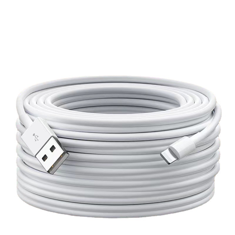 For iPhone13 data cable Apple 12 fast charge 11pro mobile phone charger extended XR flash XSPD20W