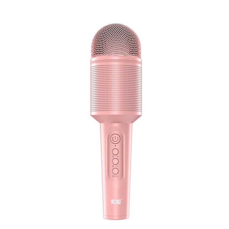 Sony Ericsson MC8 microphone audio integrated microphone karaoke wireless Bluetooth Children's National Entertainment home singing artifact