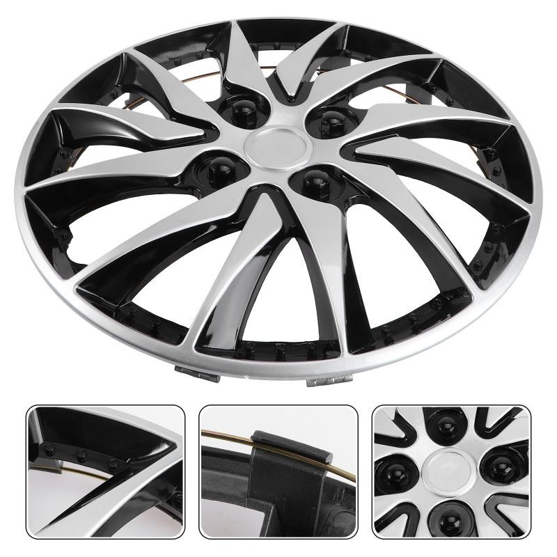 Car hub cover 14 inch 15 inch cap hub cover tire cover iron steel ring universal hub shell