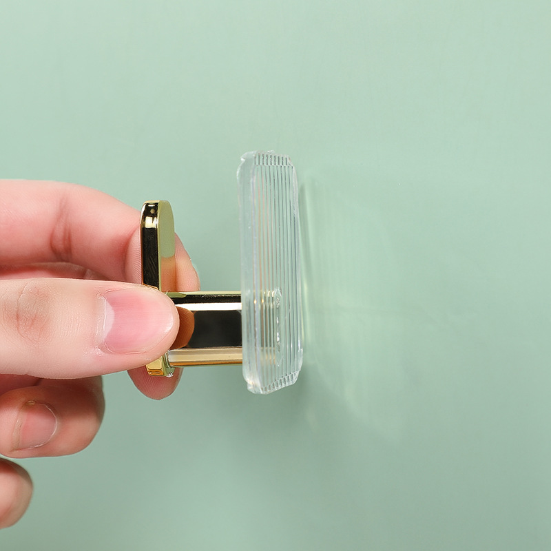 New light luxury acrylic Hook bathroom punch-free sticky hook bathroom door rear kitchen clothes hat hook wholesale
