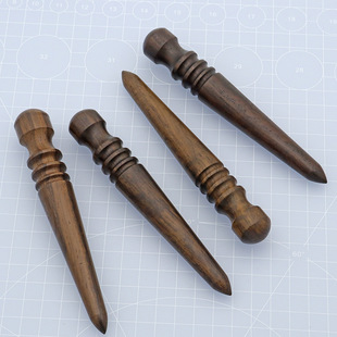 Sandalwood polishing stick leather edge polishing tool diy handmade leather goods