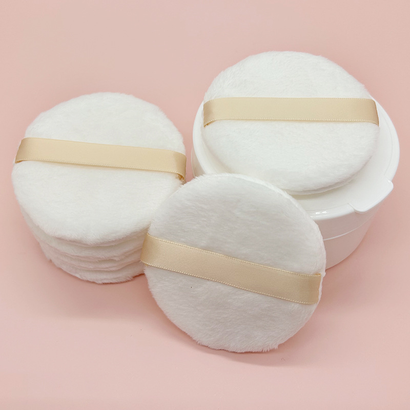 Baby powder puff super soft powder puff plush baby prickly heat powder puff packing material matching special powder puff