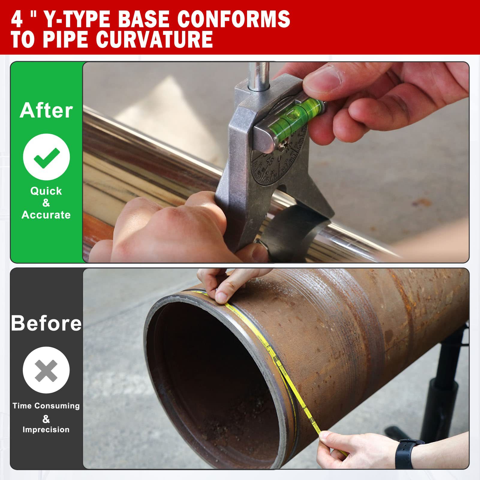 Pipe Center Finder