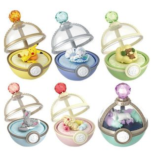 Tide play ~ monster elf sleep version crystal treasure box second generation six/set of catch baby machine box egg