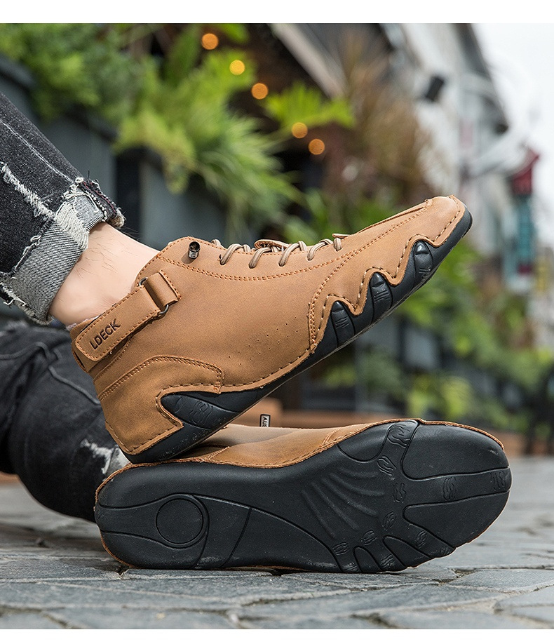 Cross-border Explosions Vinterfløyelsmartinstøvler Store størrelser Octopus Herre Varme Bomullssko Høye Herresportssko_voghion.com