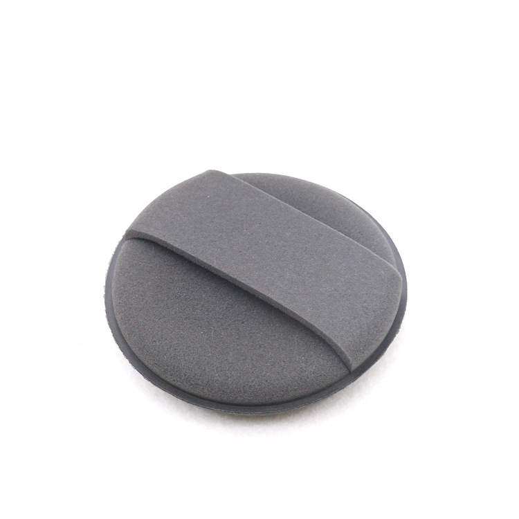 Car Polishing Waxing Sponge Cleaning Car Washing Sponge Round Blanket Waxing Sponge Manual Waxing Sponge