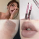 Cappuvini small silver tube lip liner pen outline lip shaping nude lipstick lip pen domestic goods makeup lipstick