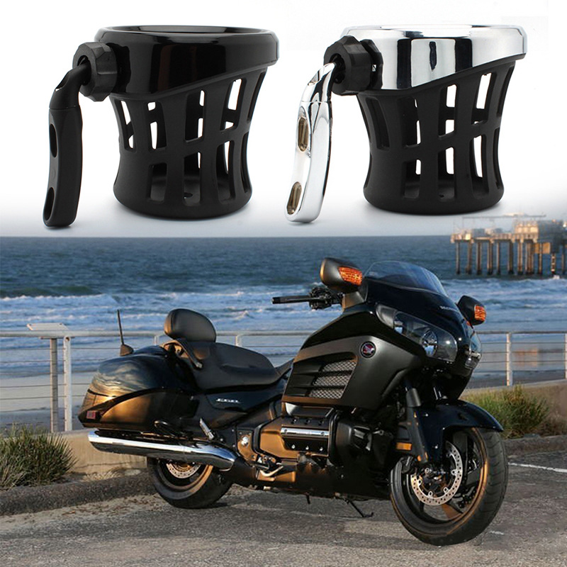 Motorcycle modification accessories drink cup holder suitable for Honda Gold Wing GL1800 Harley mesh basket cup holder