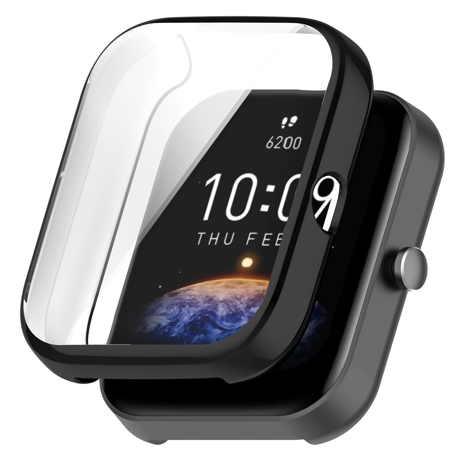 Applicable to Huami Amazfit Bip3 watch case electroplated TPU protective case bip3 pro All-inclusive watch case
