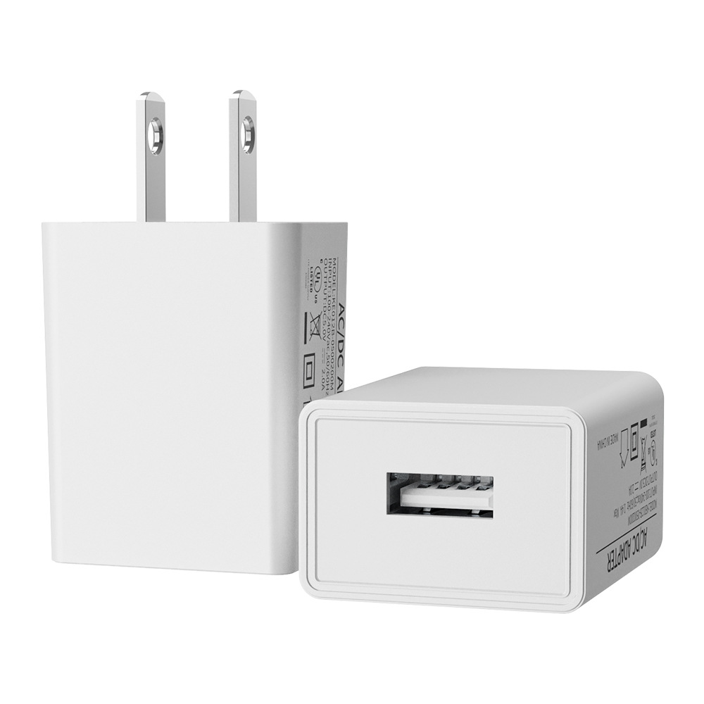 Factory direct supply 5v2a US charger UL certification for desk lamp smart device 5v1a mobile phone charging head