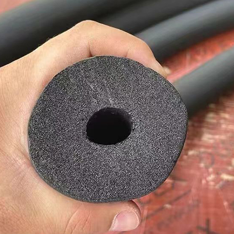 B1 grade flame retardant rubber insulation pipe opening self-adhesive tape aluminum foil fire pipe water pipe anti-freezing insulation pipe sleeve wholesale