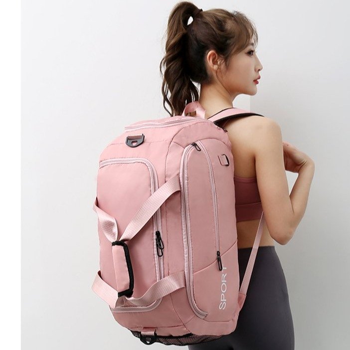 Cross-border Travel Bag Large Capacity Outdoor Mountaineering Bag Casual Sports Handbag Women's Yoga Shoulder Swimming Gym Bag