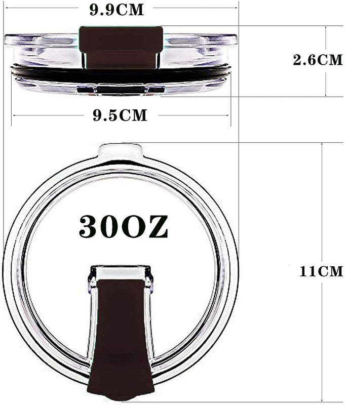 30 オンス車のカップフリップカバー密閉ガラス水カップ蓋アイスキューブタンブラーキャップ安全なフリップトップ車両飲料アクセサリー|undefined