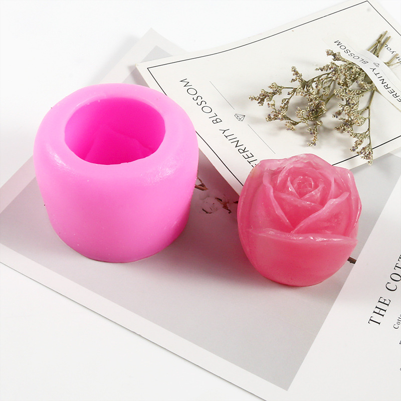 Rose Big Ice Hockey Whisky Ice Mold Ice Cube Round Ice Cube Silicone Mold Internet Celebrity Bourbon Artifact Box Ice Making