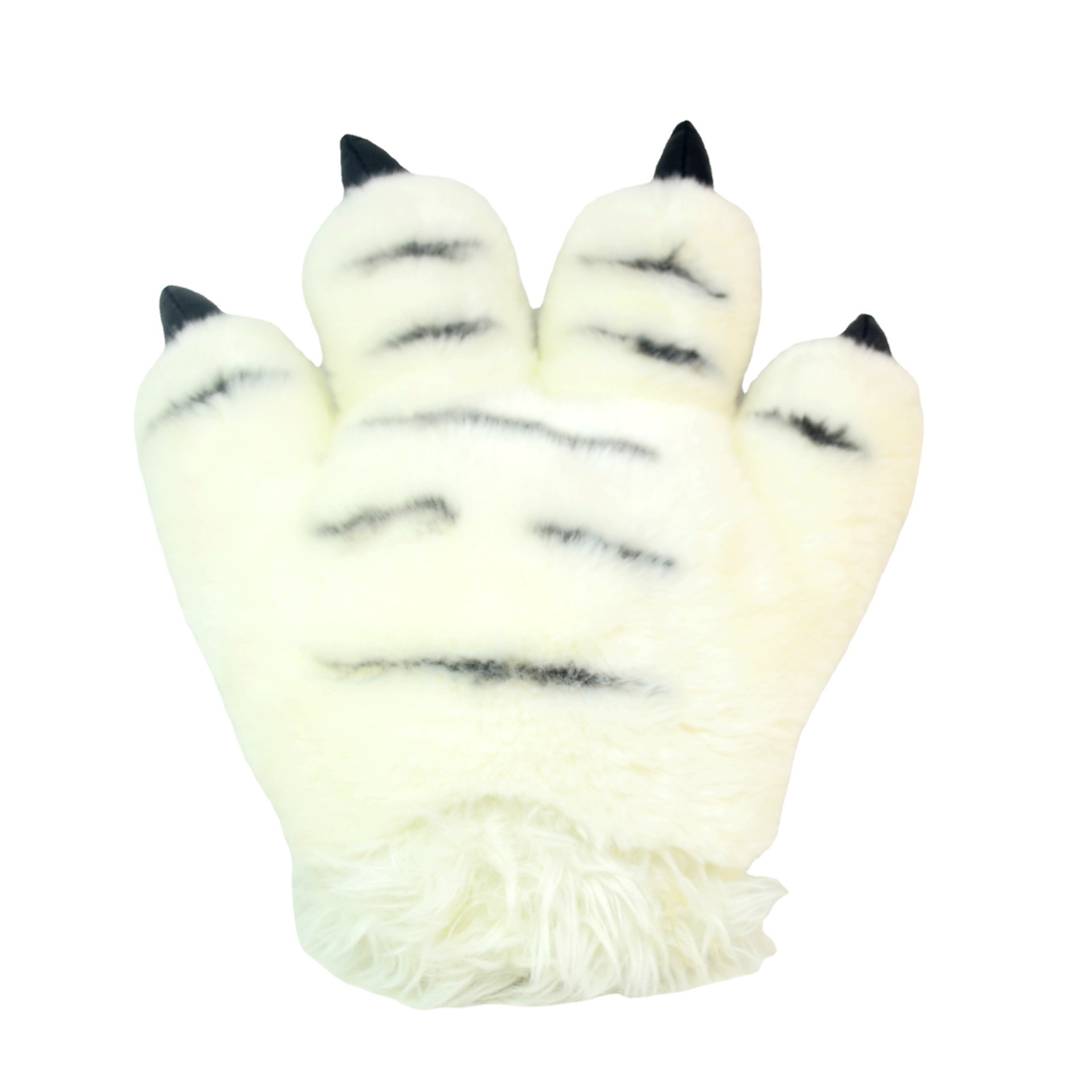 Cross-border Amazon simulation plush tiger claw Palm plush doll toy children's gift performance props