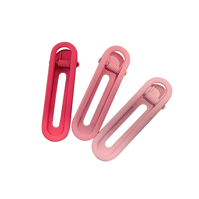 Net red wind candy color hair clip women's side clip duckbill clip small hair clip bangs clip headdress wholesale