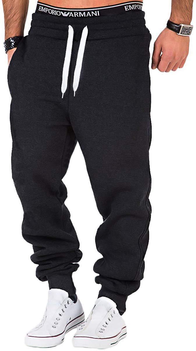ebay Amazon 2021 European and American men's and women's leisure sports pants elastic belt leggings pants pants manufacturers logo