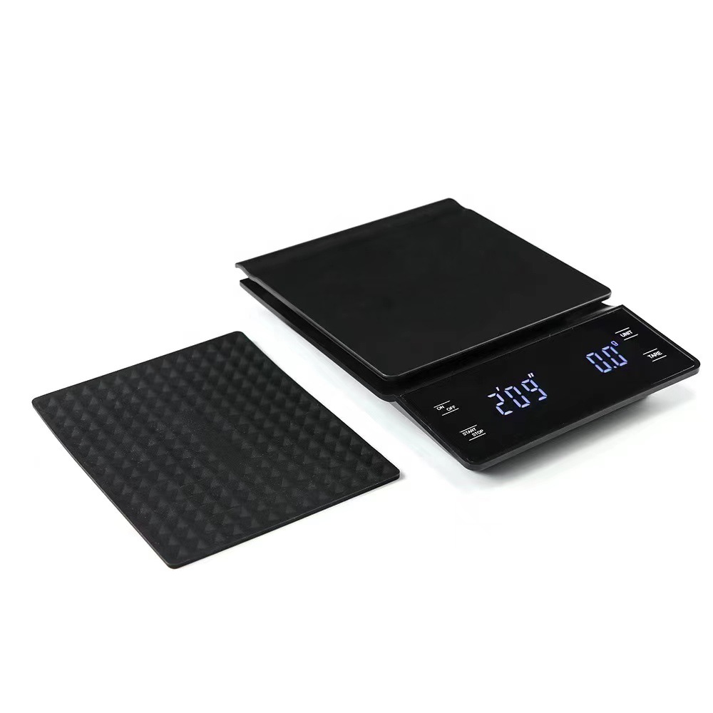 Hot sale LED display touch screen 0.1g coffee scale timing electronic scale bar baking kitchen scale coffee scale