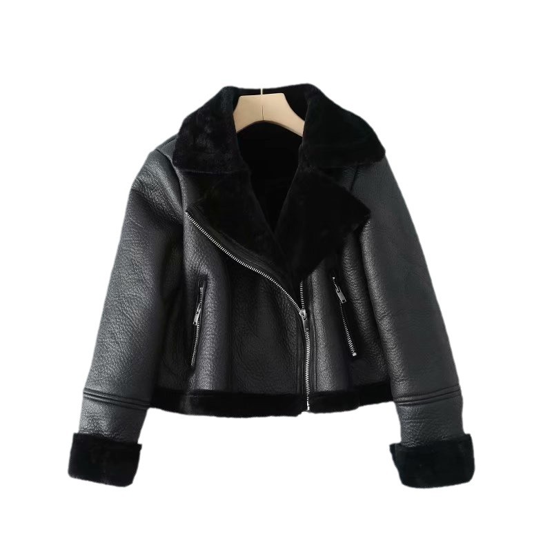Cross-border Y2K2023 summer new women's clothing European and American style street fashion casual short fur coat M2