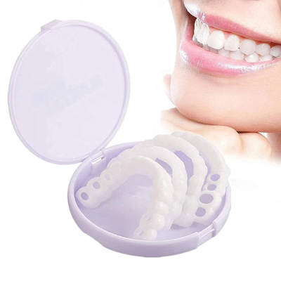 Simulation braces for the elderly eating artifact Concealer Teeth Invisible Shaping Transparent Missing Fillings snap on smile